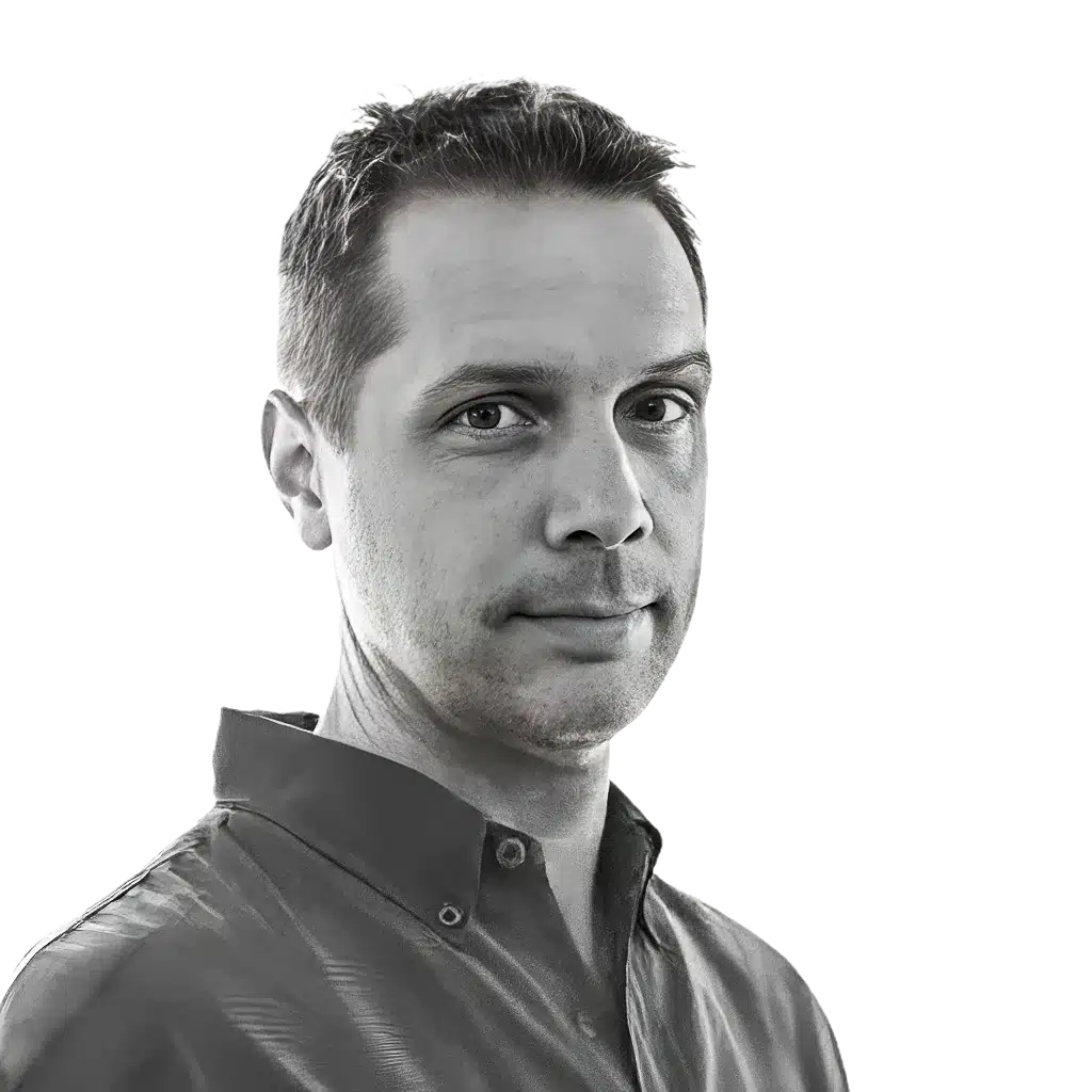 Headshot of Jeff Mikes, Senior Advisor at Bravery Group, expert in digital transformation and M&A strategy