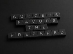 Success favors the prepared concept image for business owners evaluating M&A readiness and exit timing